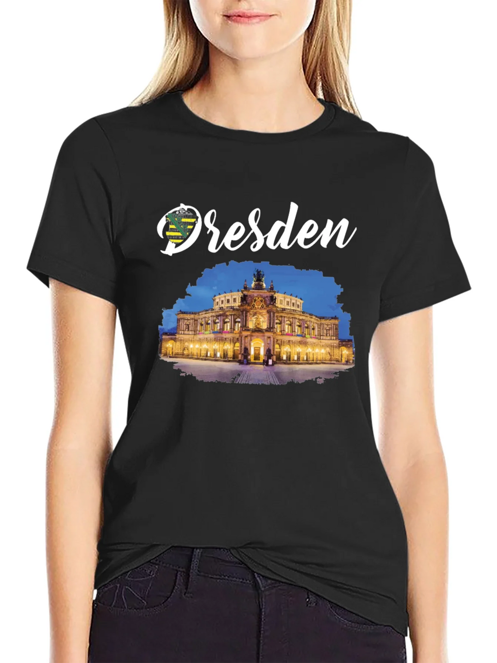Dresden Germany T-Shirt - Cityscape Tee