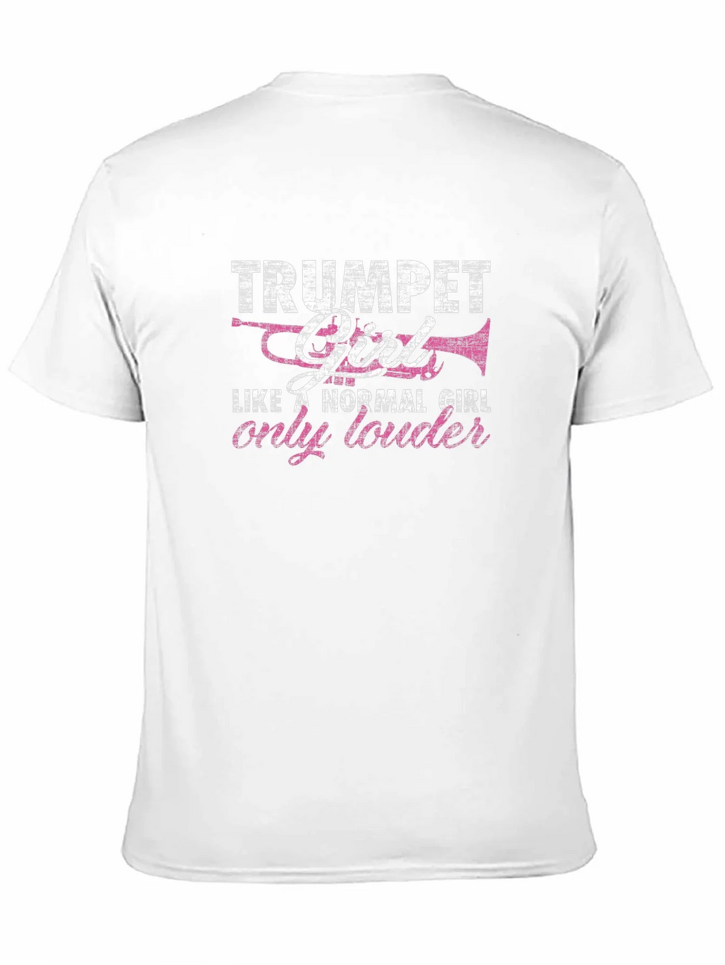 Trumpet Girl Graphic Tee - Musicians Shirt