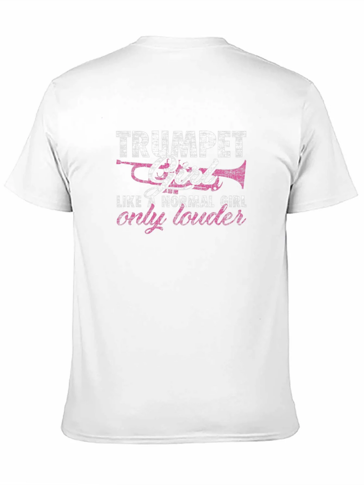 Trumpet Girl Graphic Tee - Musicians Shirt