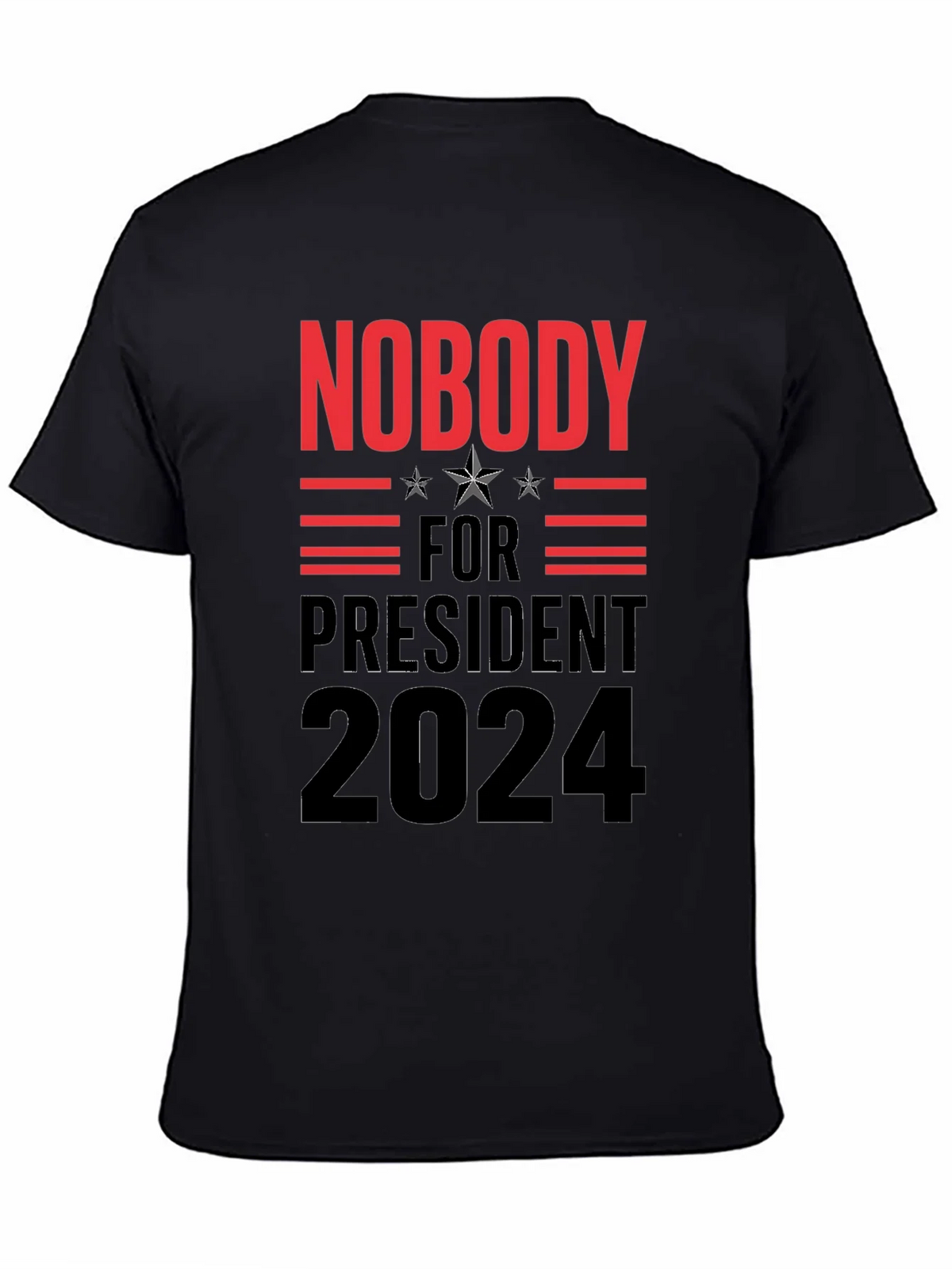 Nobody for President 2024 Graphic Tee