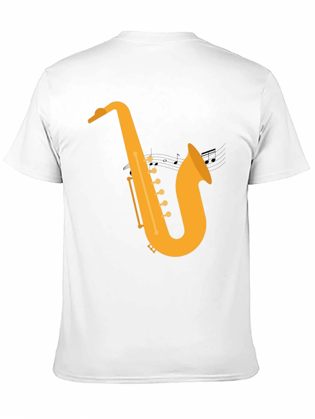 Saxophone Graphic Tee - Musical Style