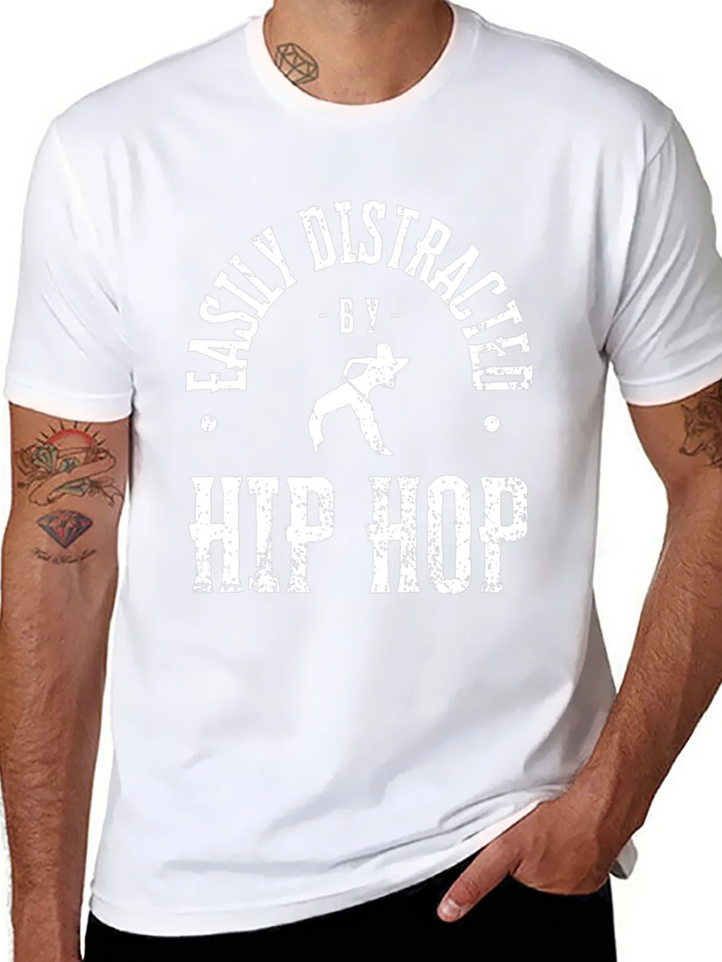Easily Distracted By Hip Hop T-Shirt