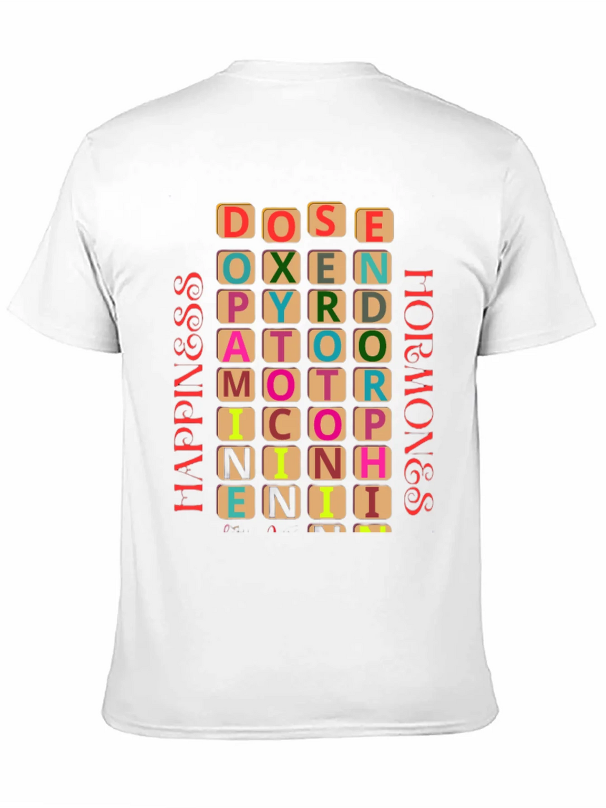 Happiness Hormones Graphic T-Shirt