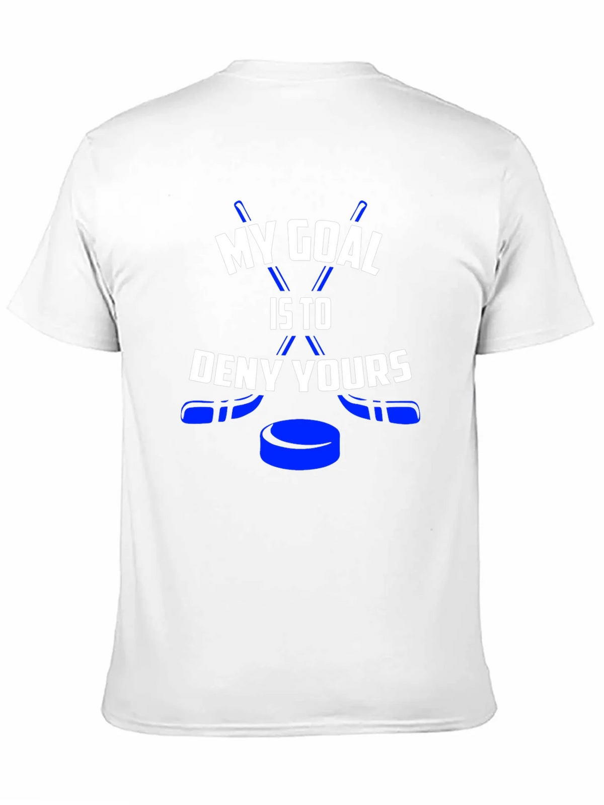 Hockey Goal T-Shirt - Deny Yours Hockey Puck Tee