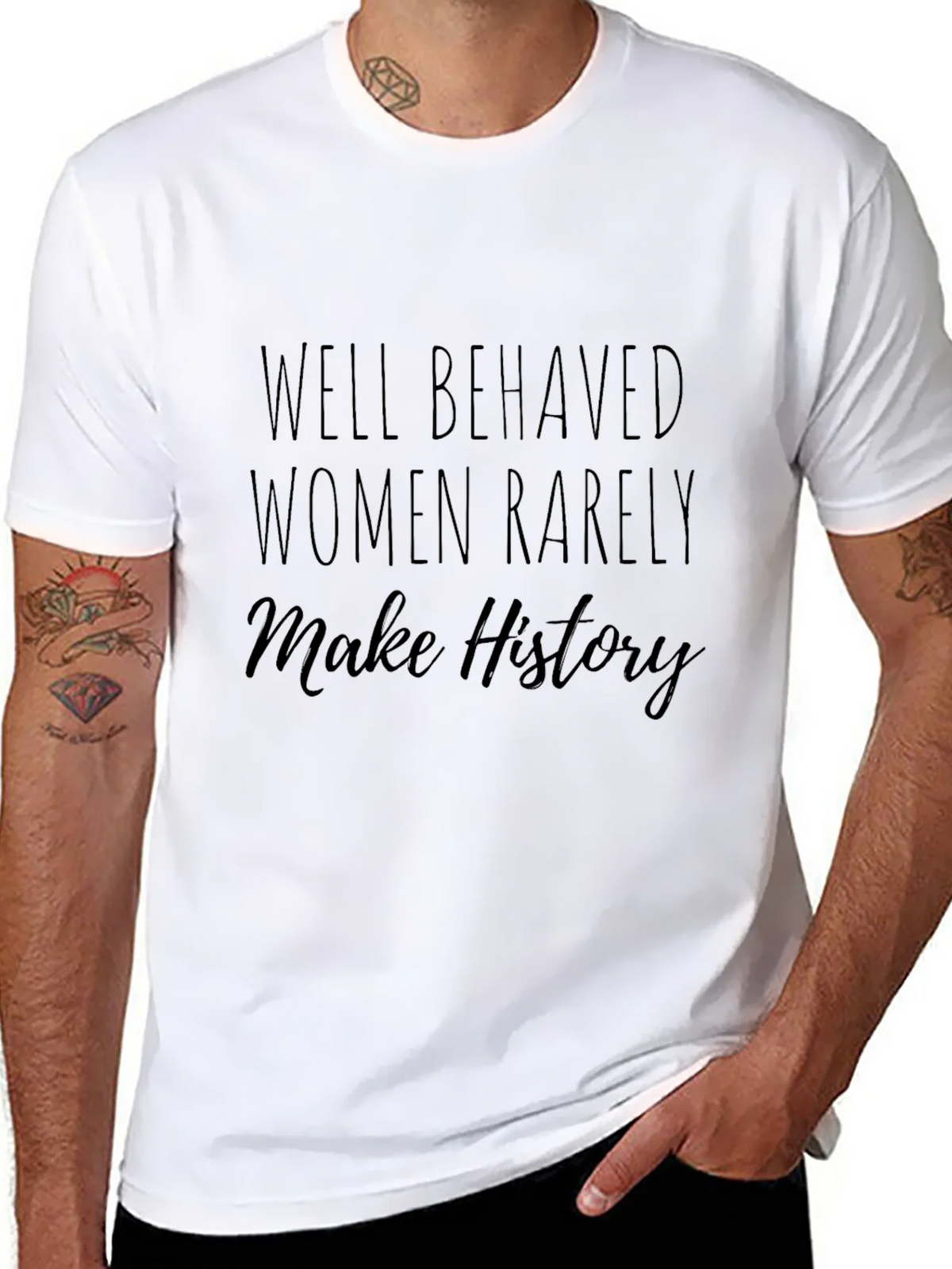 Well Behaved Women History Tee
