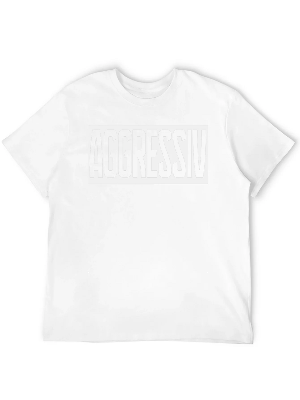 Aggressiv Graphic Tee - Bold Statement T-Shirt