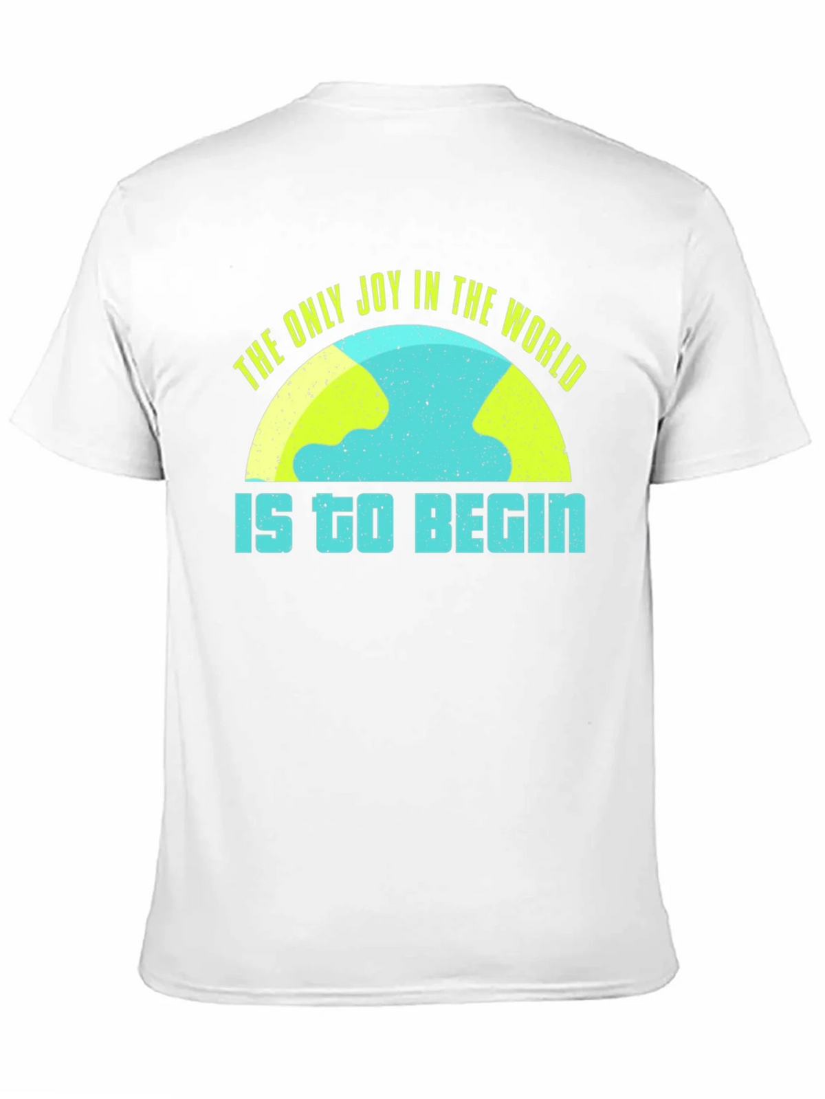 Joy To Begin Graphic Tee - Black