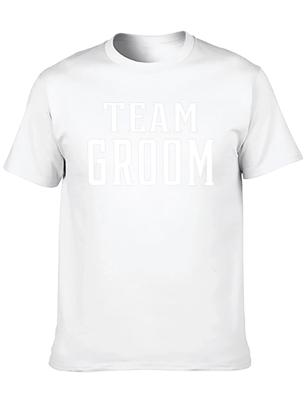 Team Groom Black T-Shirt