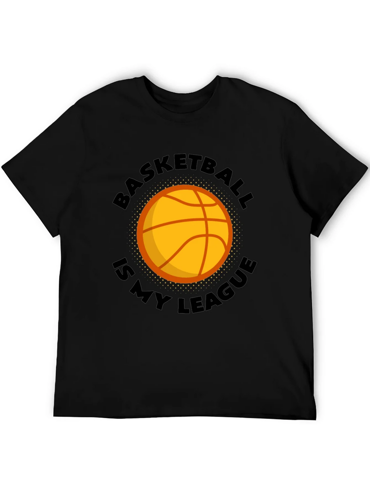 Basketball Is My League Graphic T-Shirt