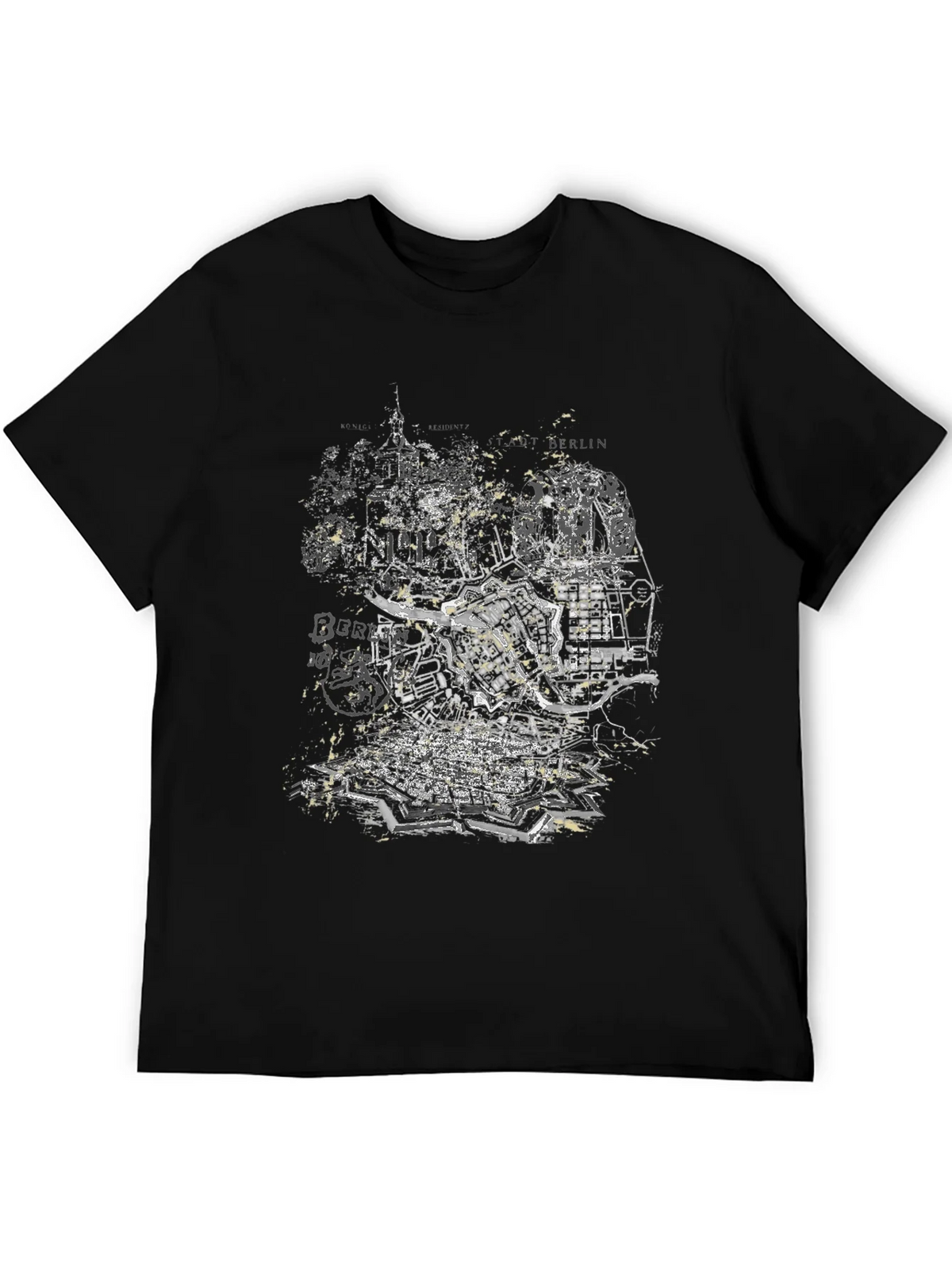 Berlin Map T-Shirt - Urban Graphic Tee