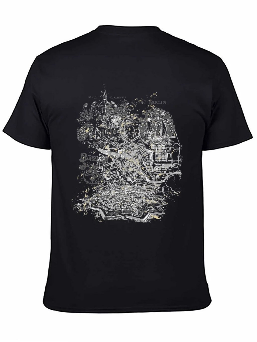 Berlin Map T-Shirt - Urban Graphic Tee