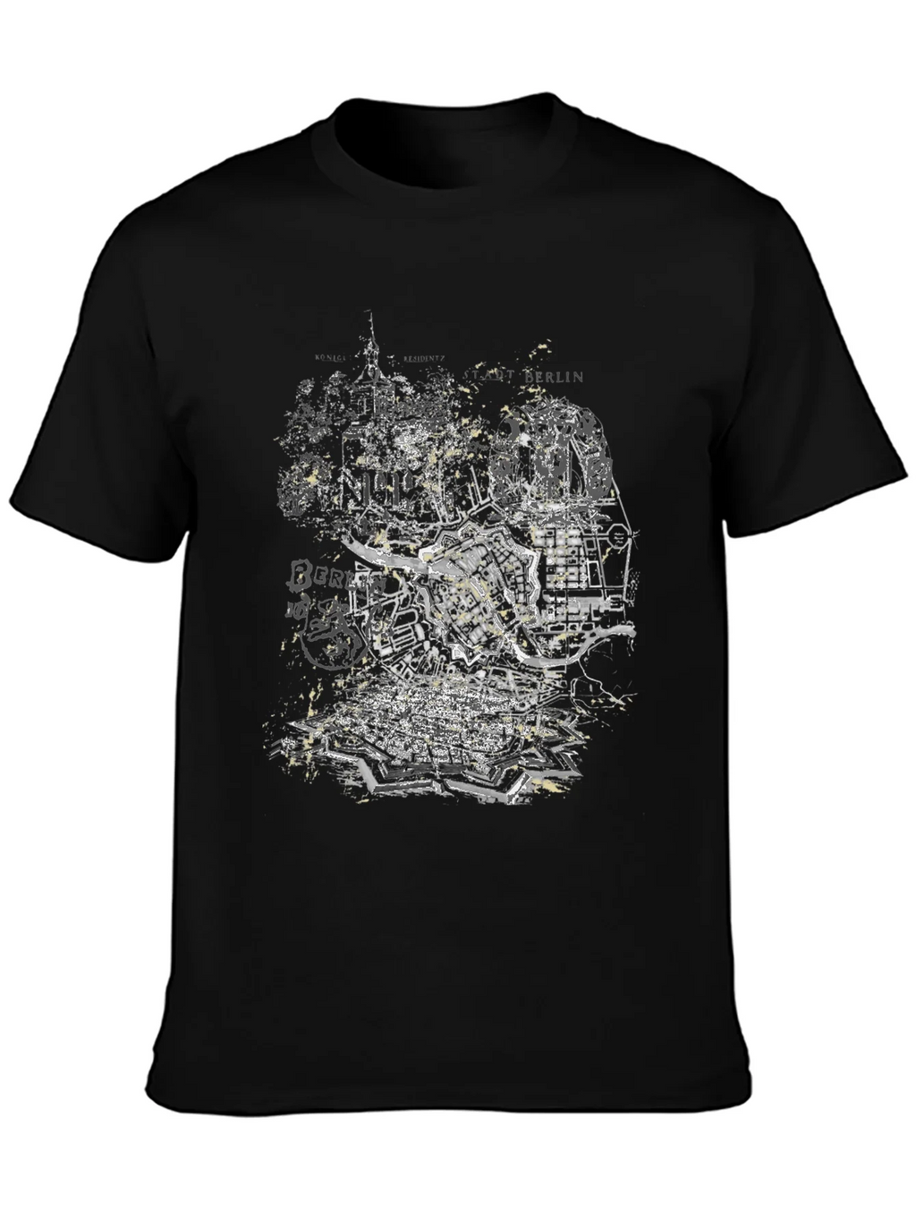Berlin Map T-Shirt - Urban Graphic Tee