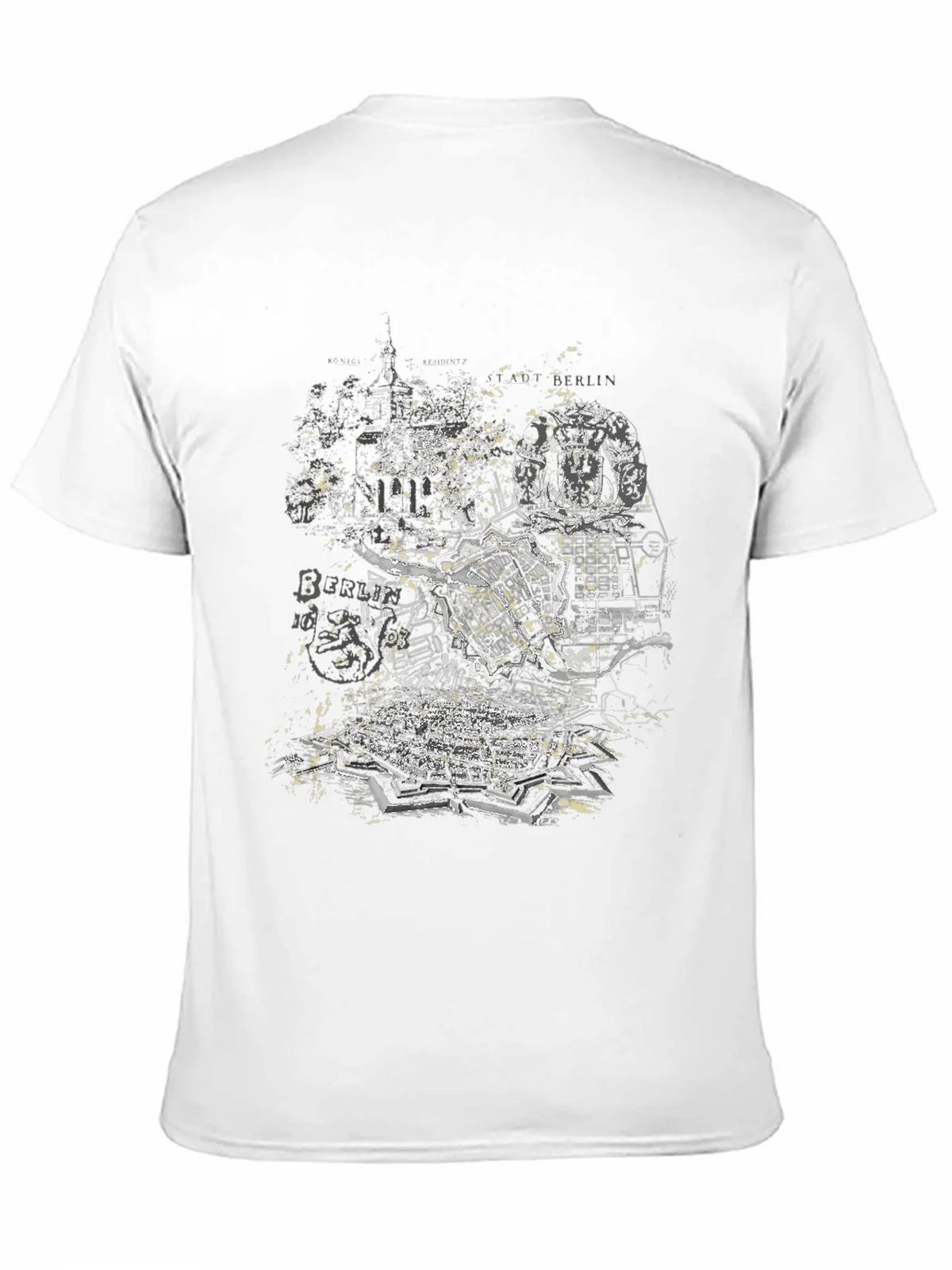 Berlin Map T-Shirt - Urban Graphic Tee