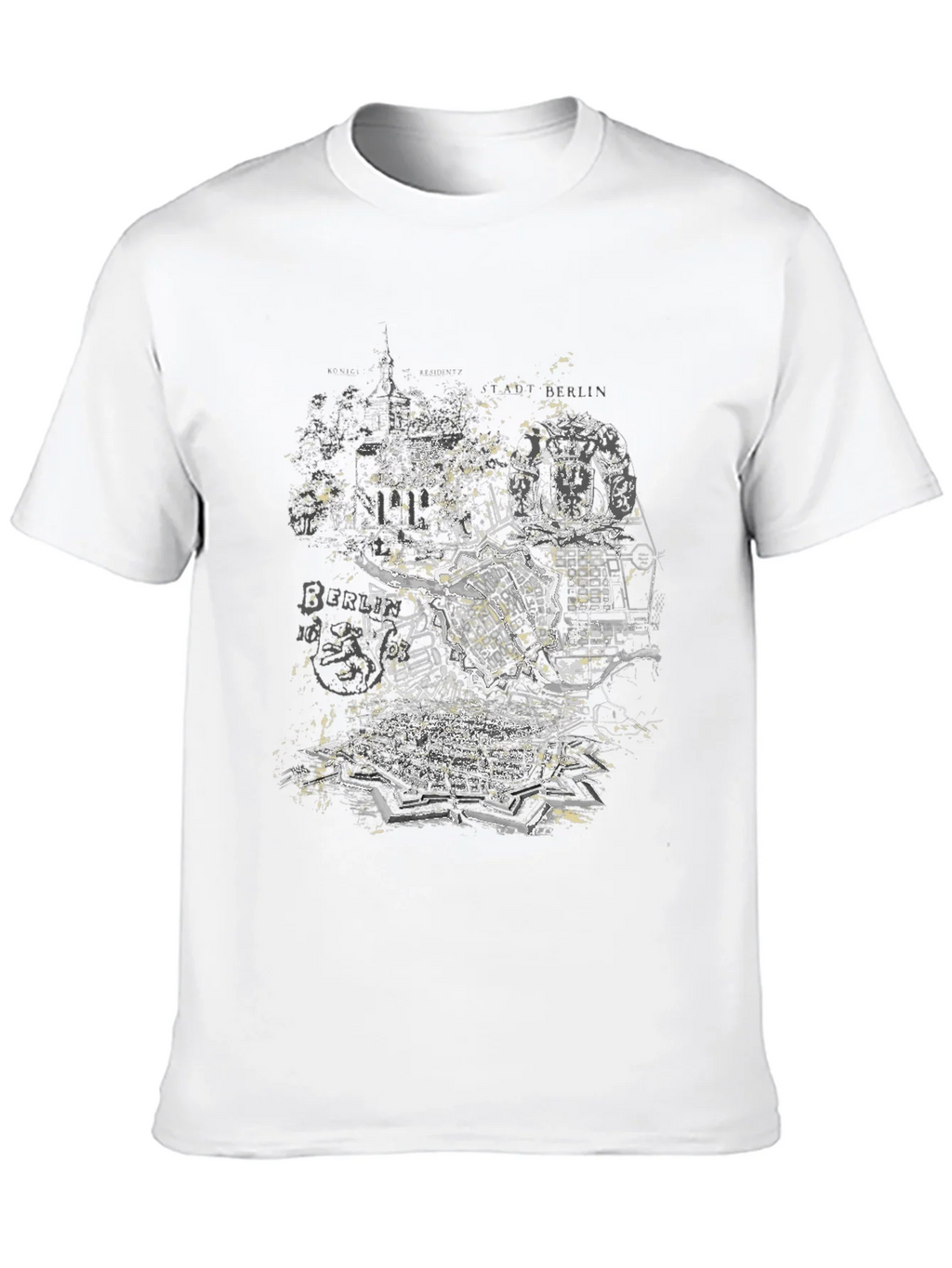 Berlin Map T-Shirt - Urban Graphic Tee