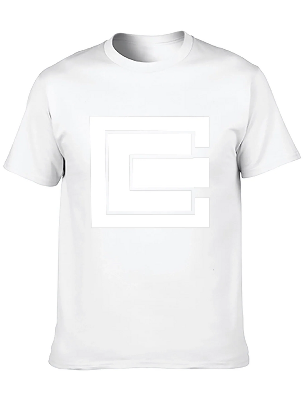 Geometric Square Black T-Shirt