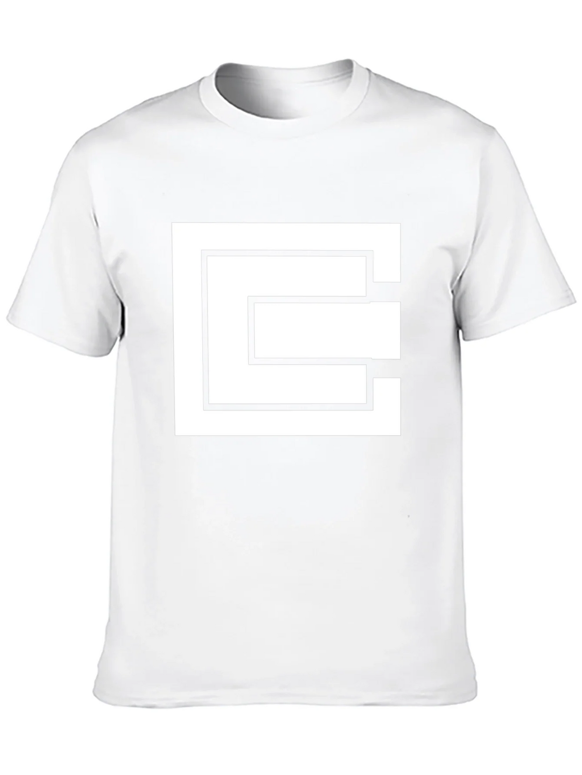 Geometric Square Black T-Shirt