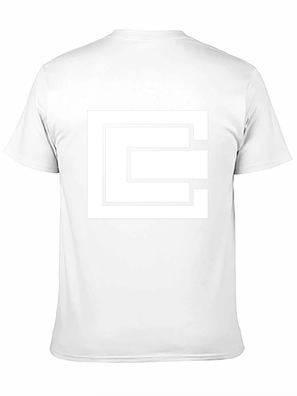Geometric Square Black T-Shirt