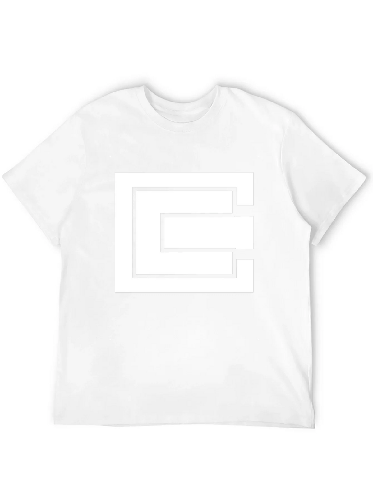 Geometric Square Black T-Shirt
