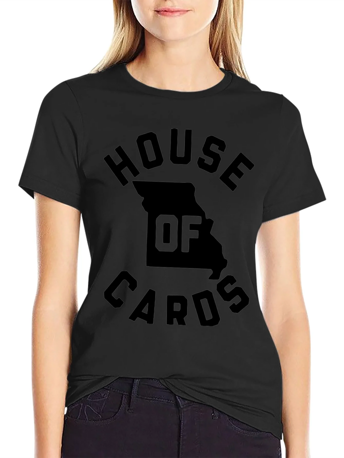 House of Cards Missouri Black T-Shirt