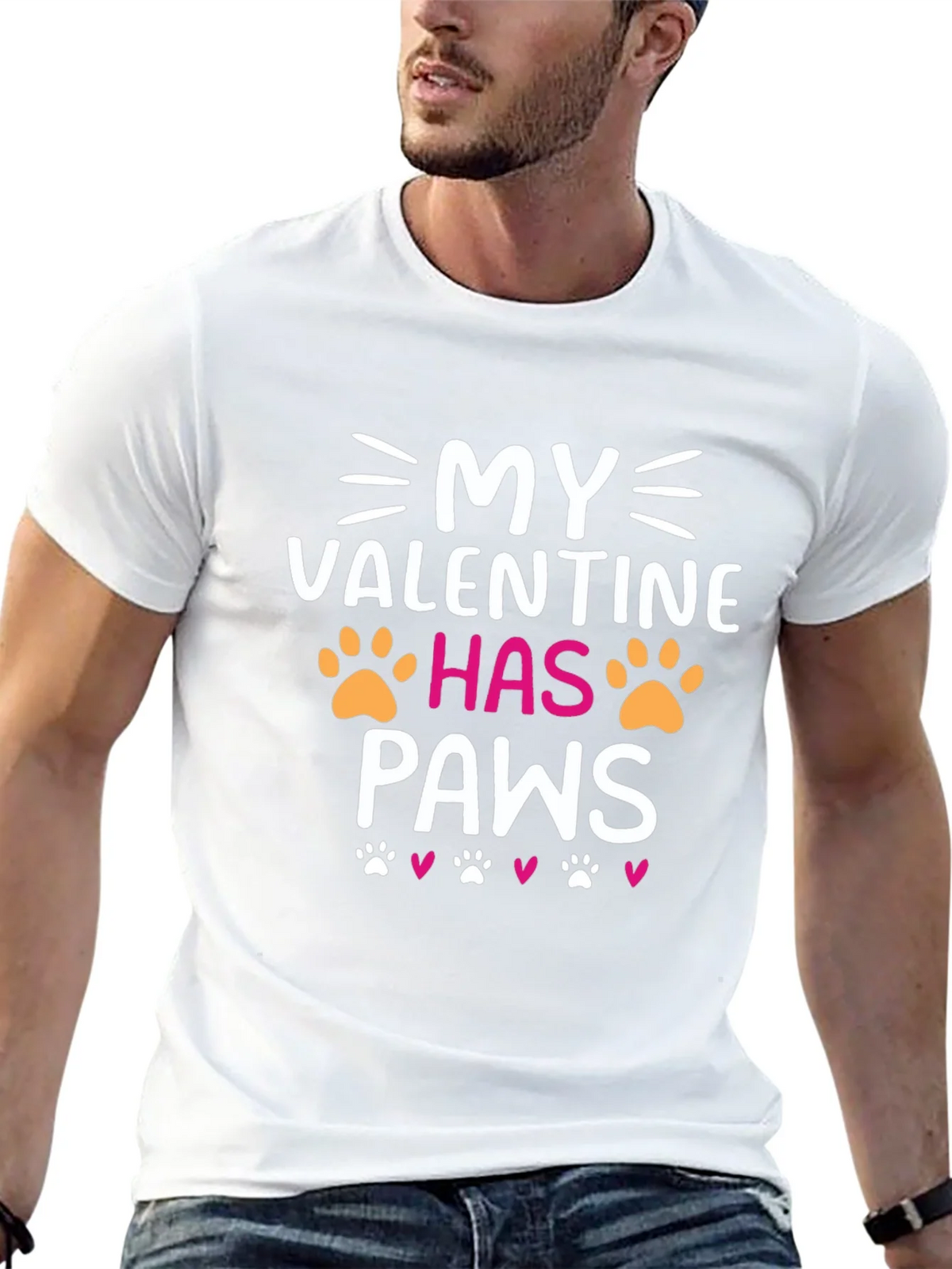 My Valentine Has Paws T-Shirt