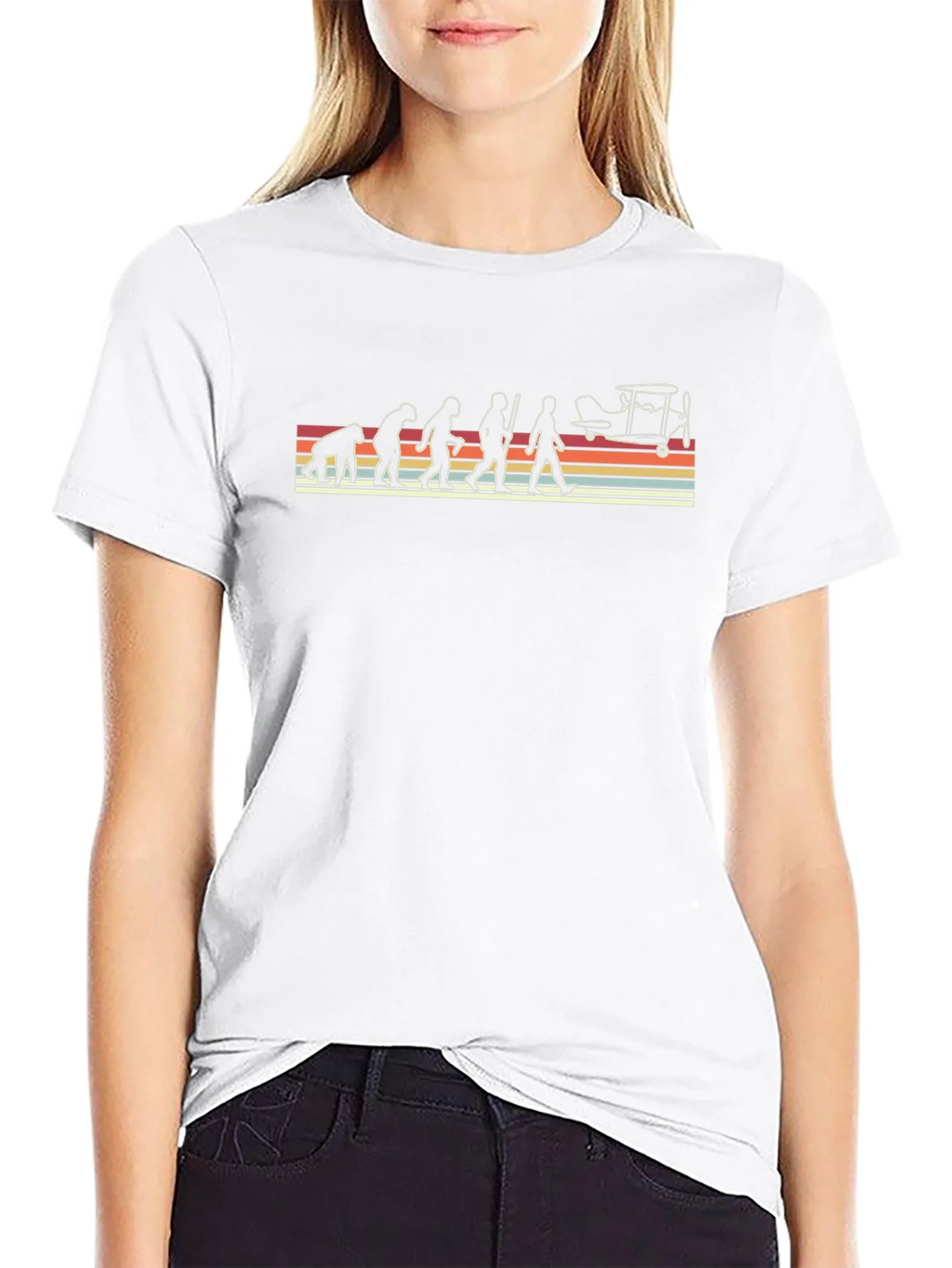Evolution of Flight T-Shirt - Black