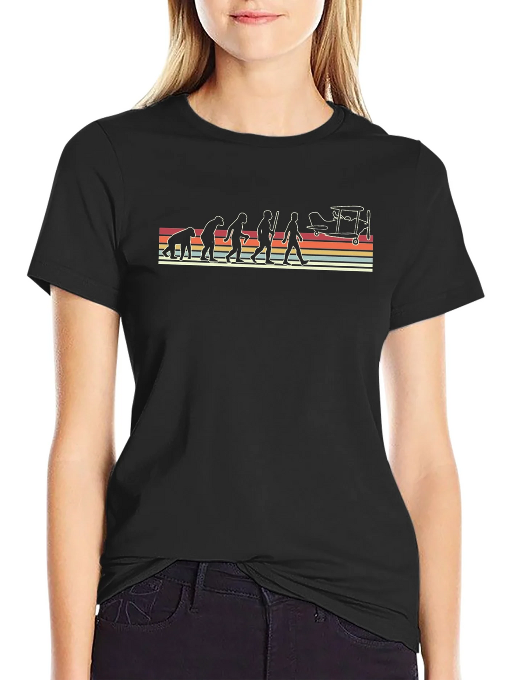 Evolution of Flight T-Shirt - Black