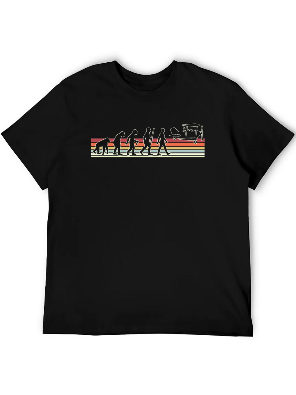Evolution of Flight T-Shirt - Black