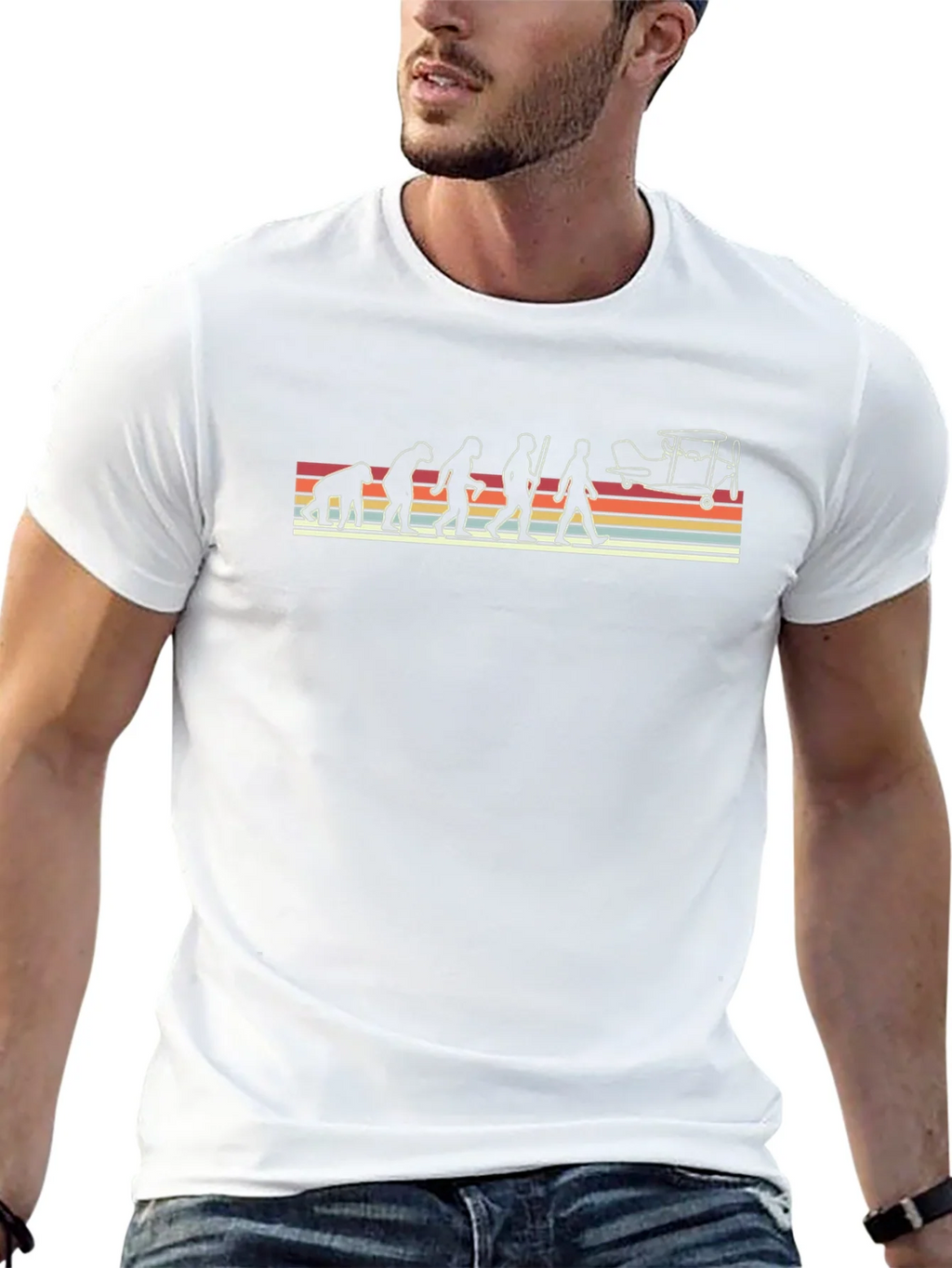Evolution of Flight T-Shirt - Black