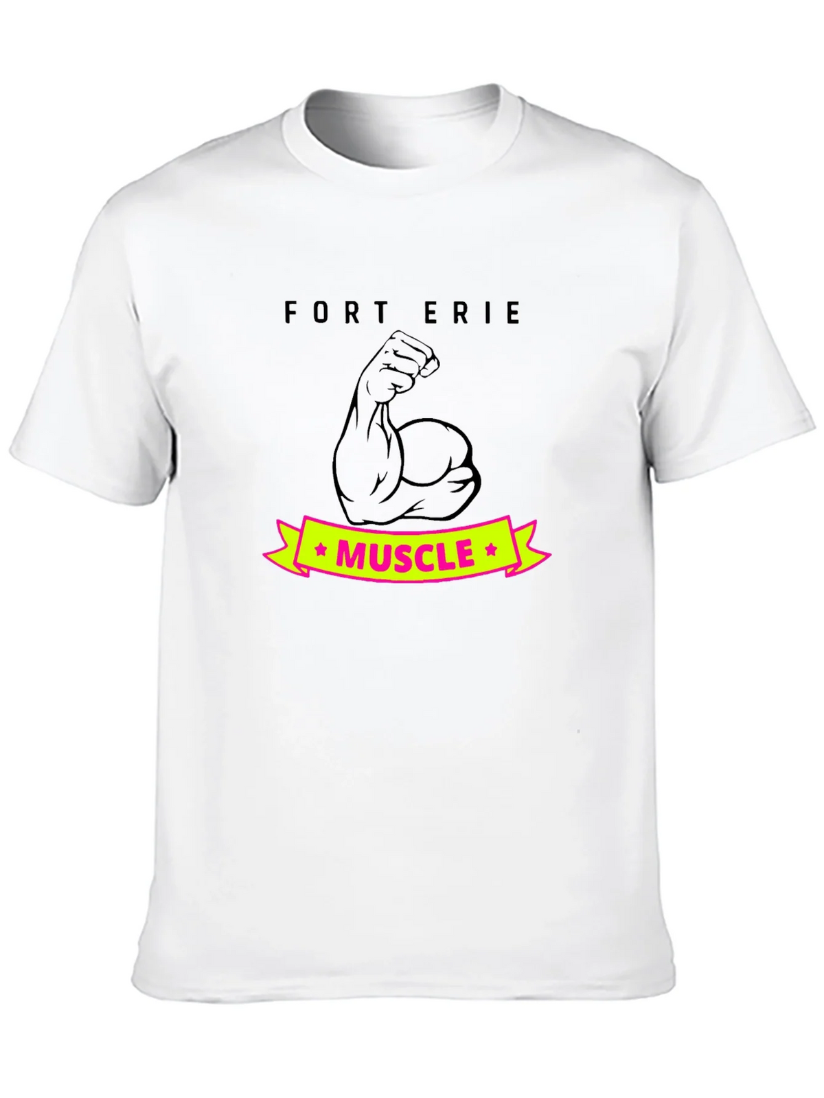 Fort Erie Muscle T-Shirt - Black