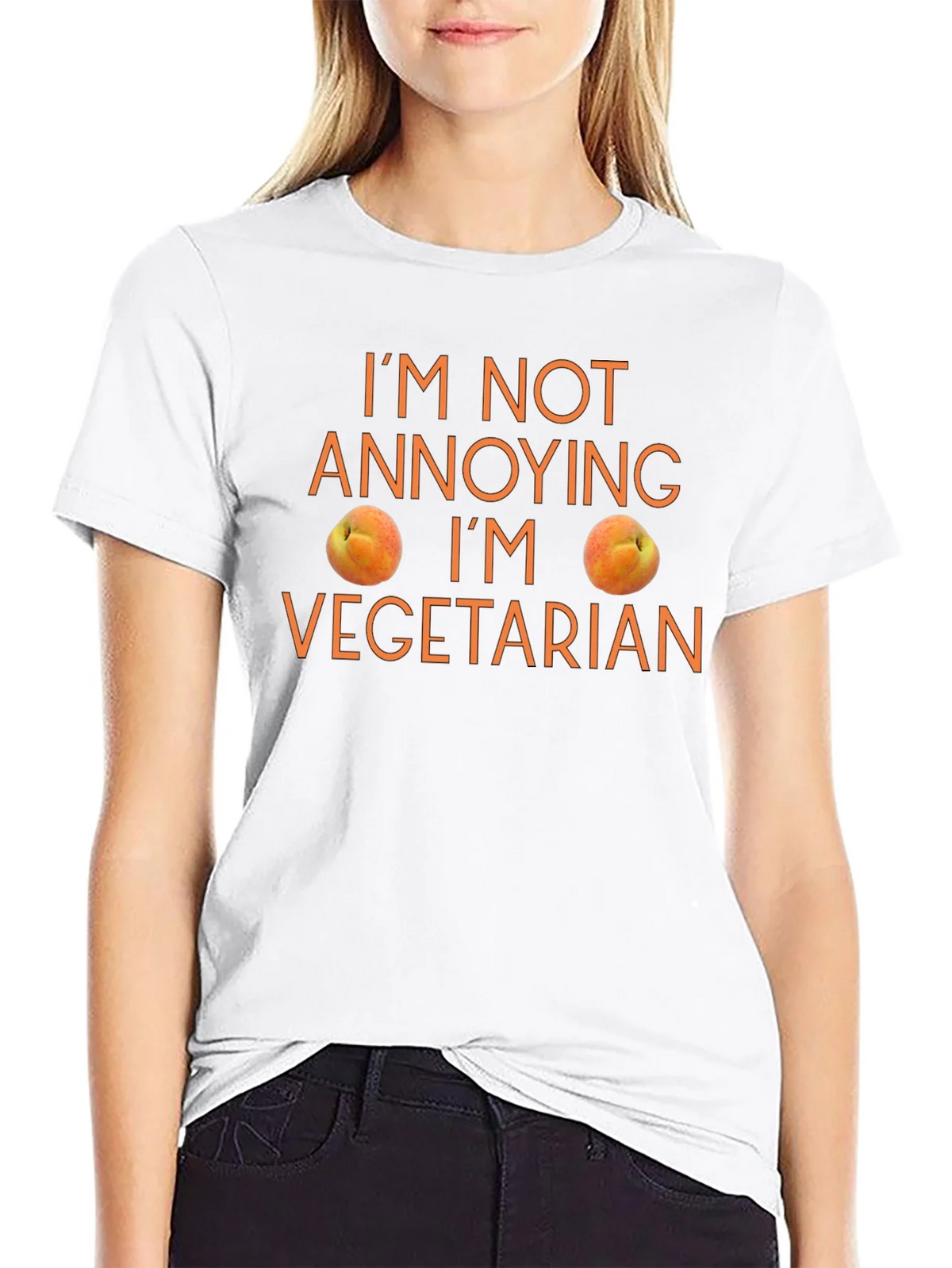 Funny Vegetarian T-Shirt - Im Not Annoying!