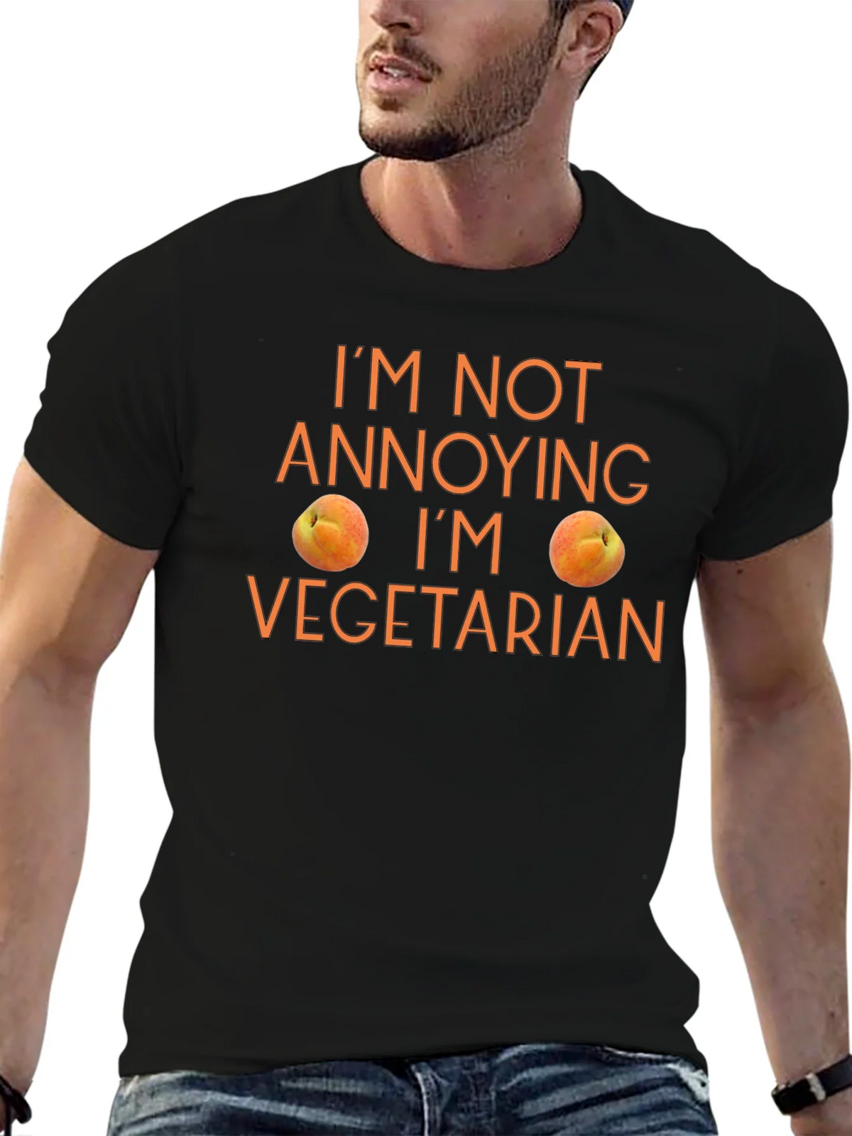 Funny Vegetarian T-Shirt - Im Not Annoying!