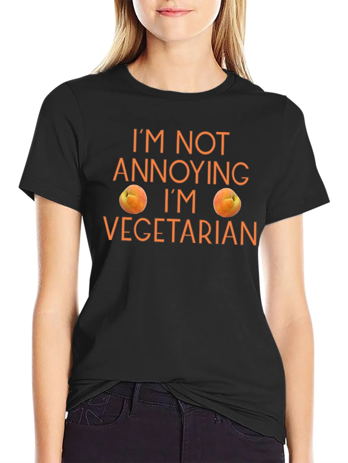 Funny Vegetarian T-Shirt - Im Not Annoying!