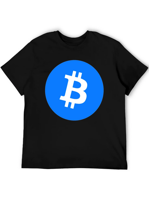 Bitcoin Crypto T-Shirt - Cool Minimalist Design
