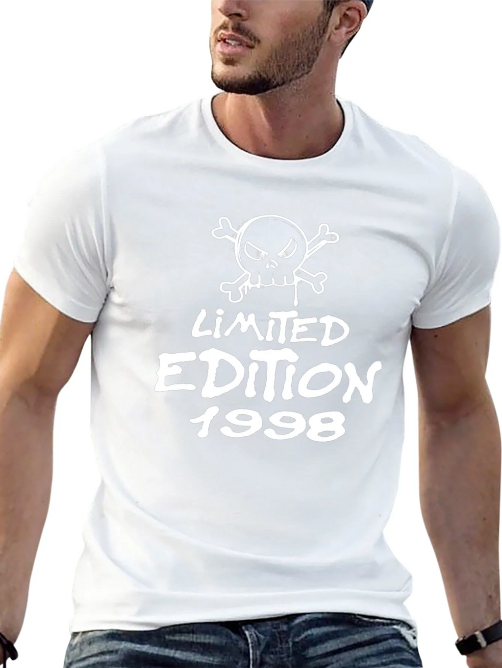 Limited Edition 1998 Skull Graphic T-Shirt