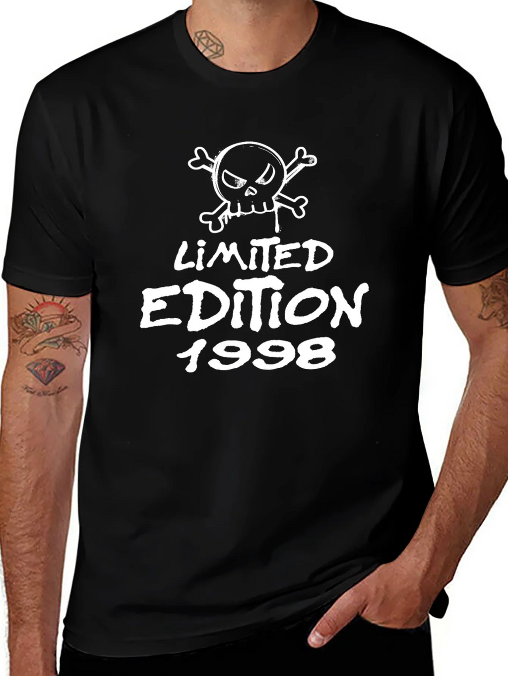 Limited Edition 1998 Skull Graphic T-Shirt