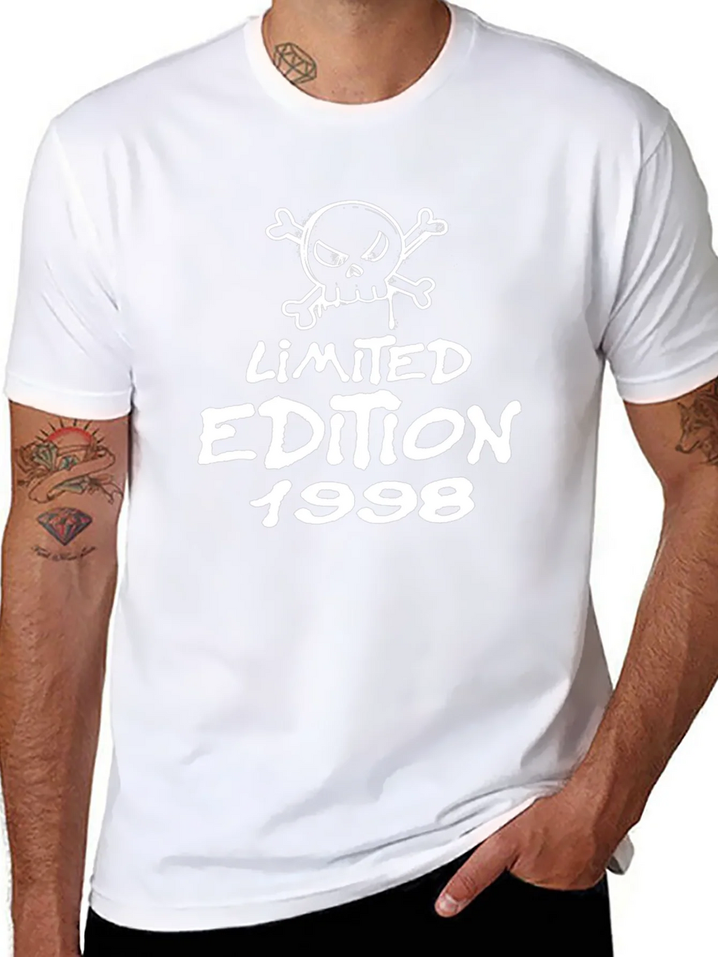 Limited Edition 1998 Skull Graphic T-Shirt