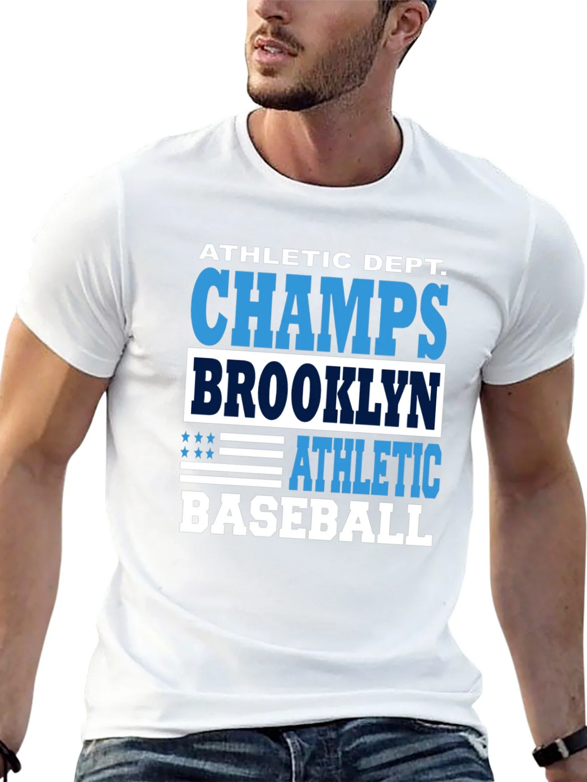 Brooklyn Baseball Champs Graphic T-Shirt