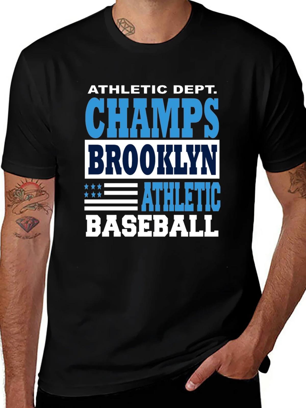 Brooklyn Baseball Champs Graphic T-Shirt